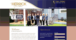 Desktop Screenshot of jeffherrickdental.com